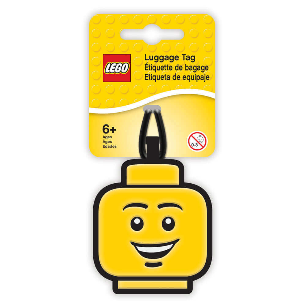 Lego Boy Luggage Tag